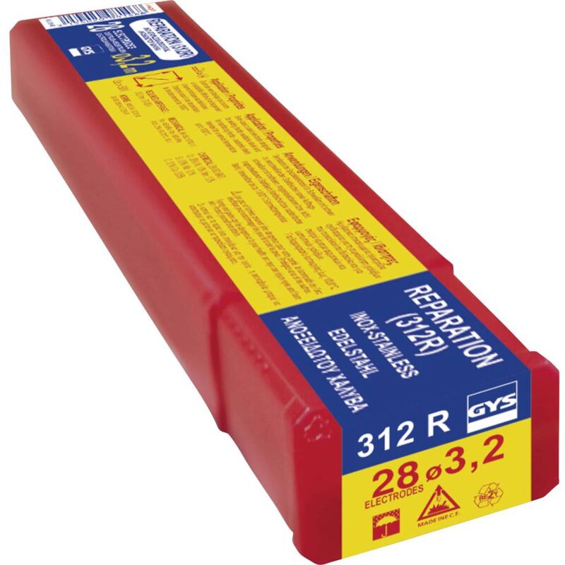 foto del prodotto gys 312 r elettrodi per saldatura 28 pz. x l 3.2 mm x 350 mm