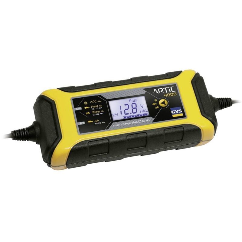 foto del prodotto gys artic 4000 029583 caricatore automatico 6 v, 12 v 4 a 4 a