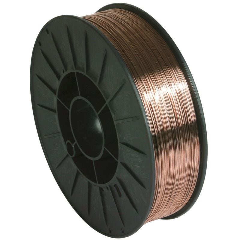 foto del prodotto gys bobina di filo pieno acciaio 200 mm, 5 kg, diametro 0,6 mm 086111