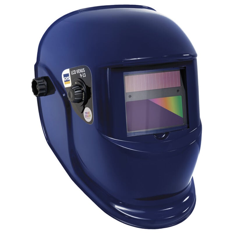 foto del prodotto gys - maschera per saldatura lcd venus 3/9-13 g blu true color 79748