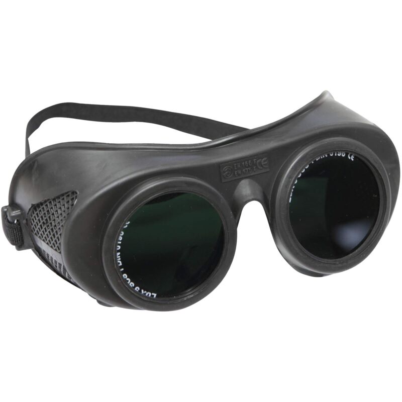 foto del prodotto gys occhiali per saldatura a torcia, shade 5 nero, 042803