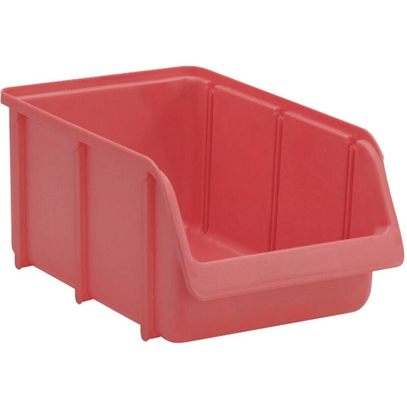 foto del prodotto h nersdorff 674100 cassetta impilabile da magazzino 4 l x a x p 207 x 155 x 332 mm rosso 1 pz.