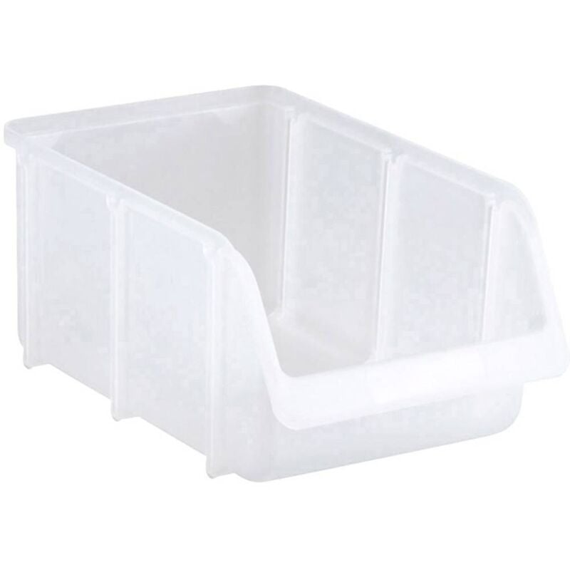 foto del prodotto h nersdorff 674700 cassetta impilabile da magazzino l x a x p 207 x 155 x 332 mm trasparente 1 pz.