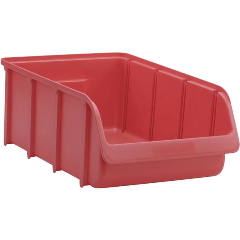 foto del prodotto h nersdorff 675100 cassetta impilabile da magazzino 5 l x a x p 312 x 184 x 489 mm rosso 1 pz.