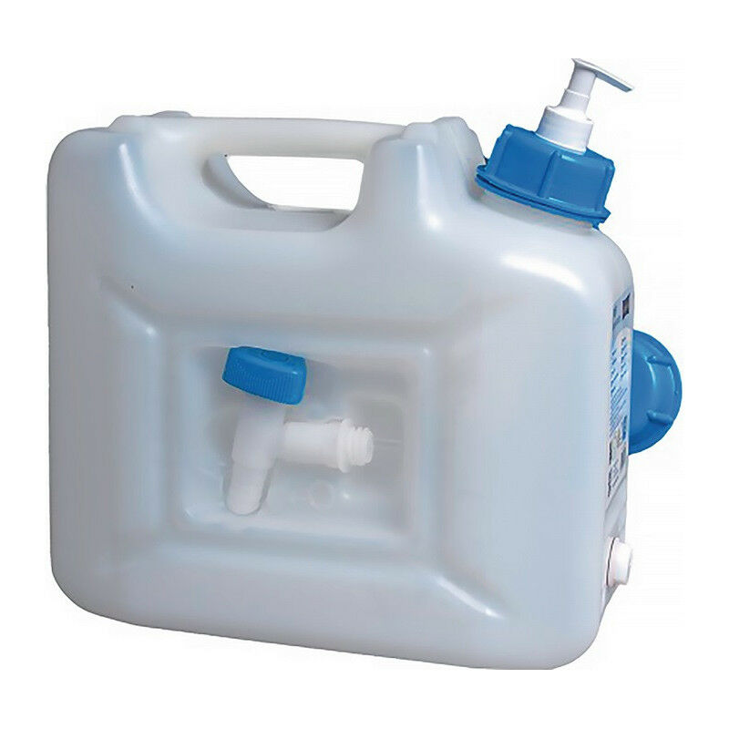foto del prodotto h nersdorff tanica per acqua 12 l rubinetto di scarico hdpe erogatore a pompa h310x165xp350mm h nersdorf