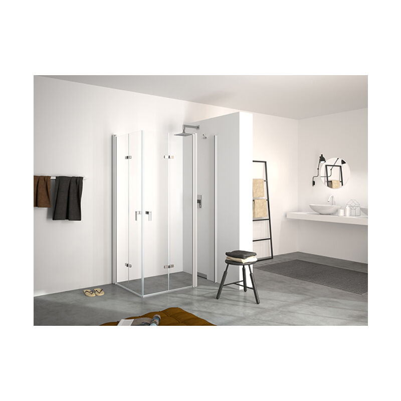 foto del prodotto h ppe design pure porte pliante battante, avec segment fixe,