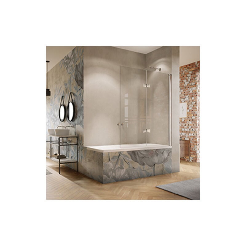 foto del prodotto h ppe pare baignoire solva, porte basculante pliante, fixation 