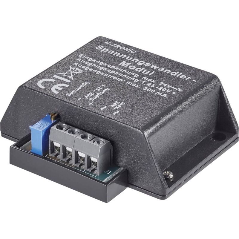 foto del prodotto h tronic convertitore di tensione componente sfuso tensione ingresso range 4, 4 24, 24 v dc, v ac tensione uscita