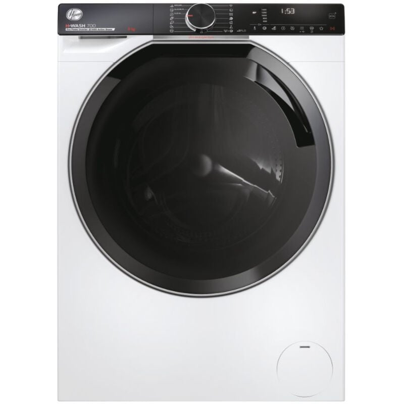 foto del prodotto h wash 700 h7w449ambc s. tipo di carica caricamento frontale. capacit cestello 9 kg, classe di efficienza della centrifuga b, silenziosit 