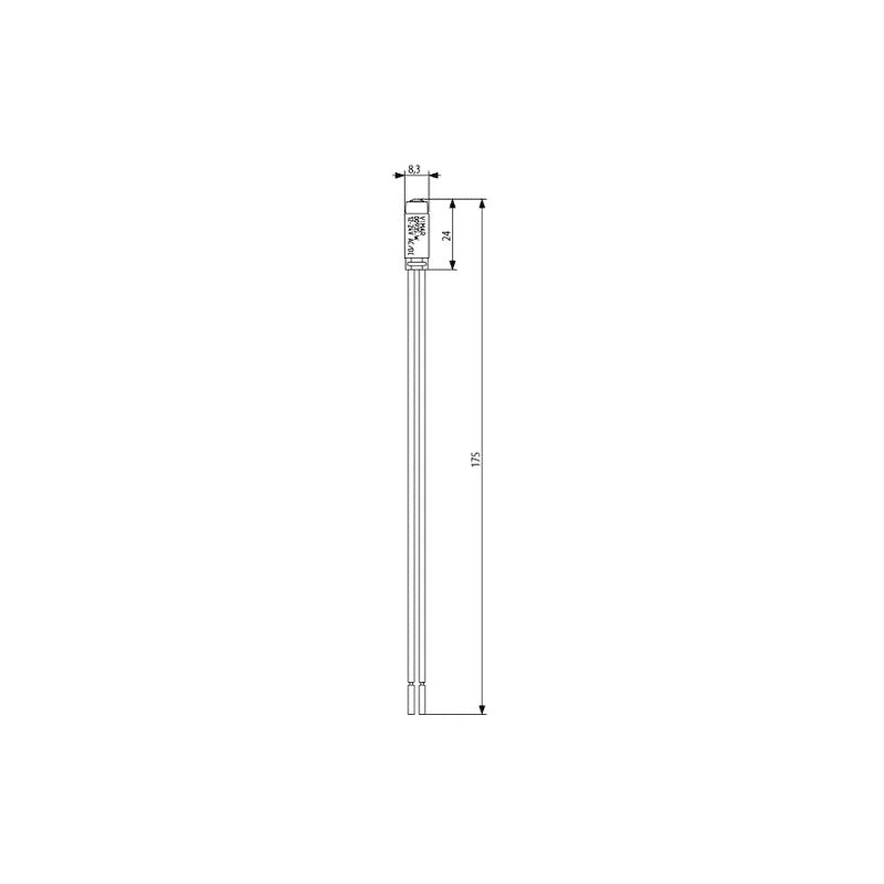 foto del prodotto h10490.01 unit di segnalazione led 12 24v 0.1w giallo 00935.a vimar