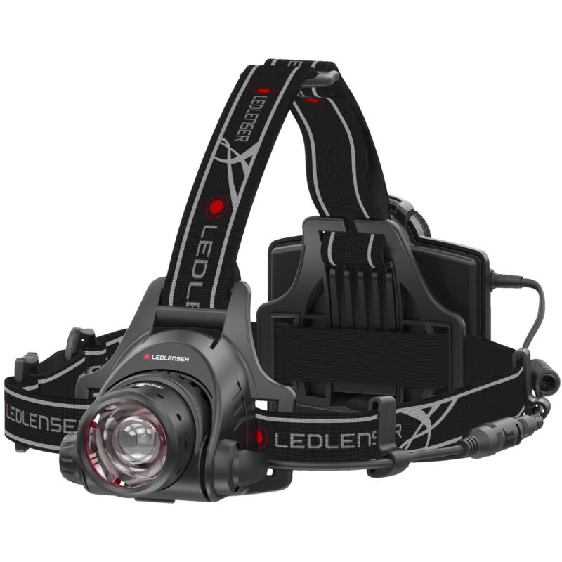 foto del prodotto h14r.2 torcia frontale a led, nero led lenser