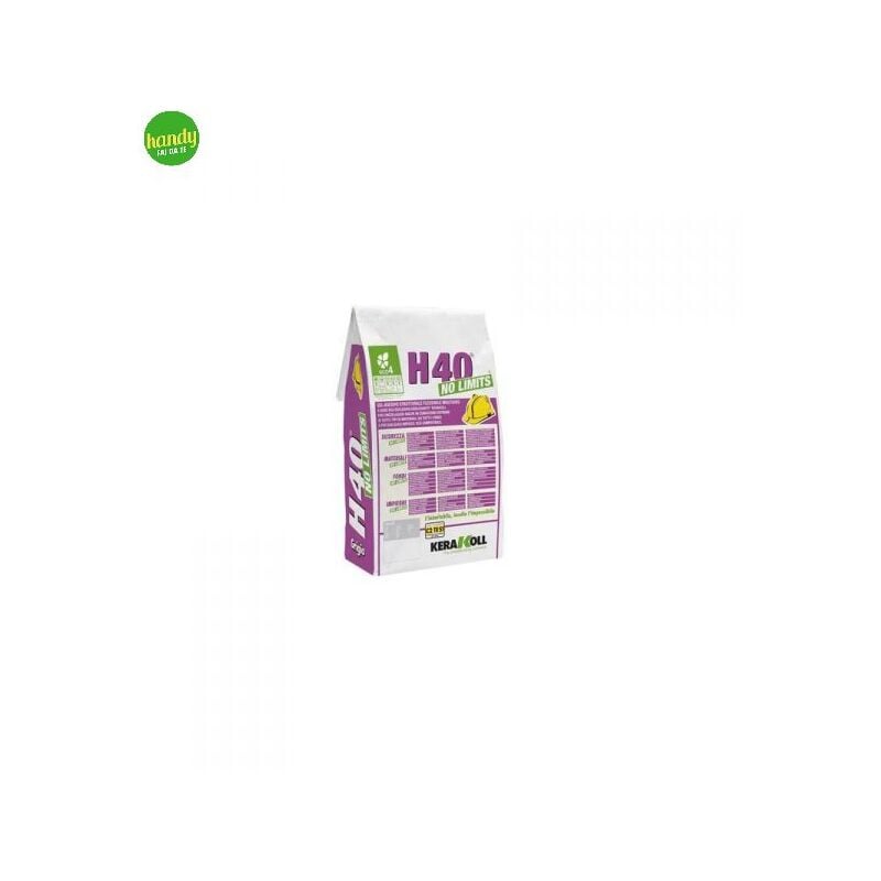 foto del prodotto h40 no limits kerakoll bianco 5kg