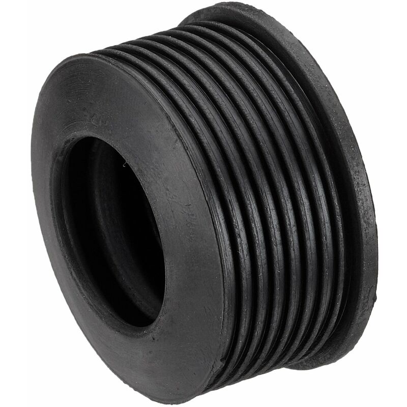 foto del prodotto haas 3135 nipplo ht per angolo sifone htsw 1 1 4 pollici, gomma nera, 1 pezzo, nero