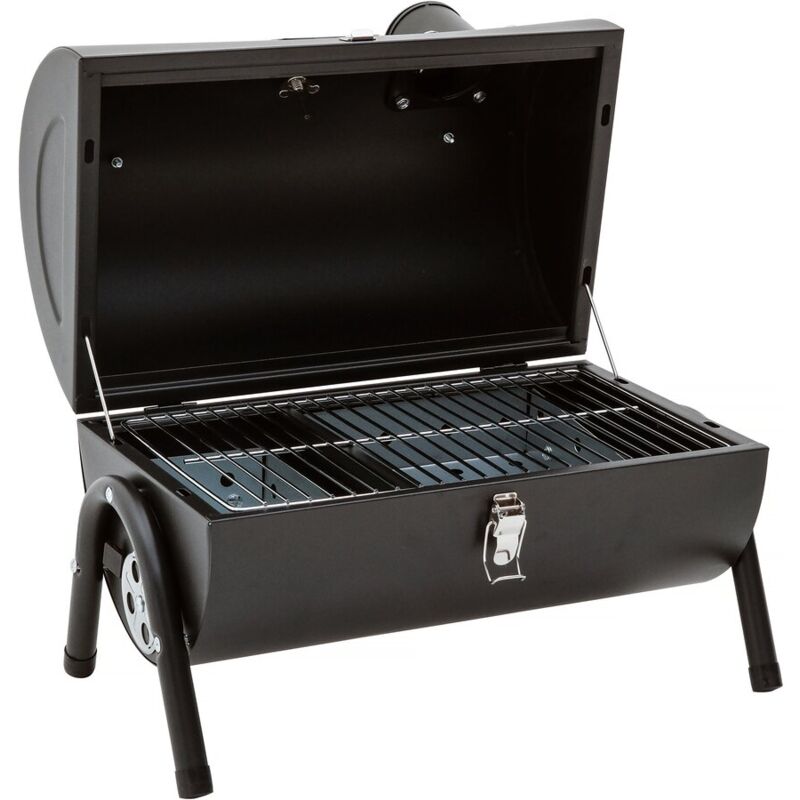 foto del prodotto habitat et jardin barbecue a carbonella portatile captain 42 x 27 x 43 cm nero