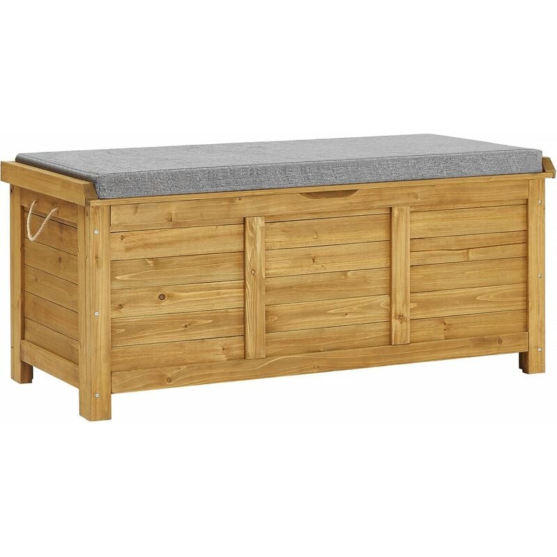 foto del prodotto habitat et jardin cassetta da giardino in legno gana 125 x 60 x 54 cm marrone