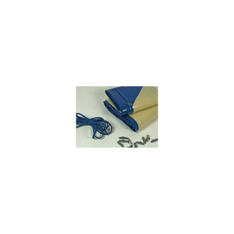 foto del prodotto habitat et jardin copertura invernale per piscina panama 280 gr m blu