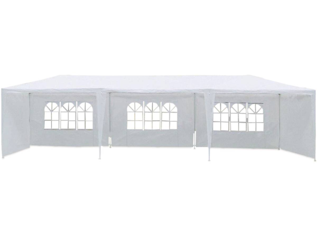 foto del prodotto habitat et jardin gazebo carolina in polietilene 3 x 9 m