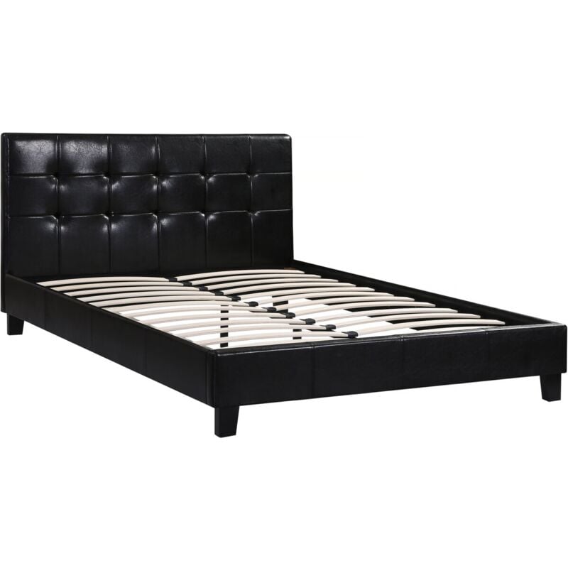 foto del prodotto habitat et jardin letto julia 140 x 190 cm nero