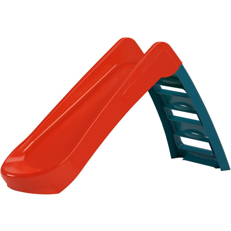 foto del prodotto habitat et jardin palplay scivolo pieghevole 4 piedi rosso blu