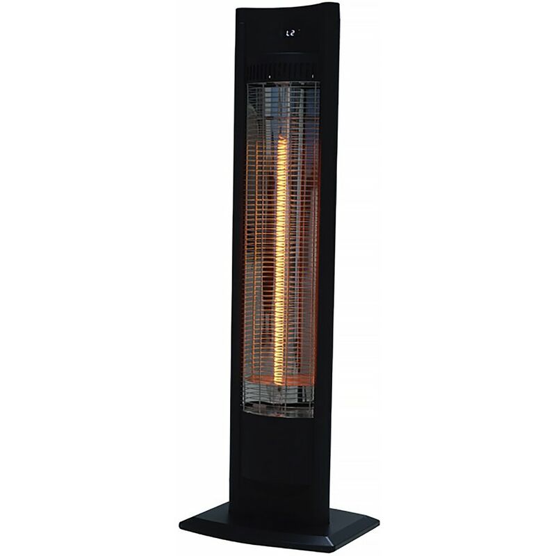 foto del prodotto habitat et jardin riscaldatore elettrico radiante tornado 2000w nero