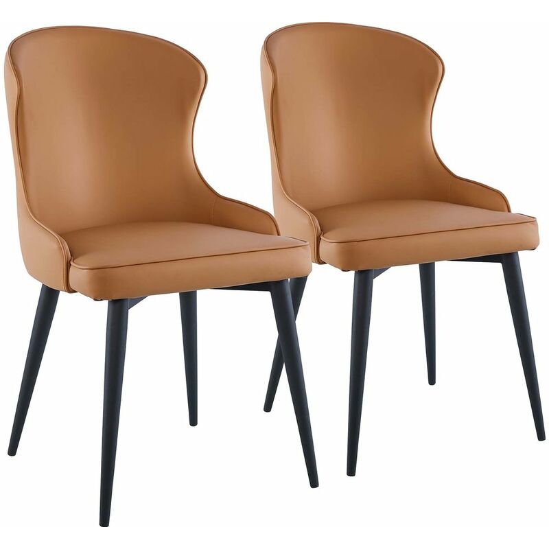 foto del prodotto habitat et jardin set di 2 sedie tina marrone