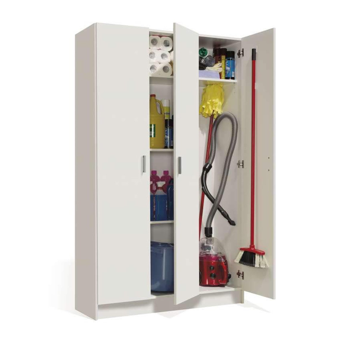 foto del prodotto habitdesign foarm7143o mobile multiuso tutto in laminato, bianco, 3