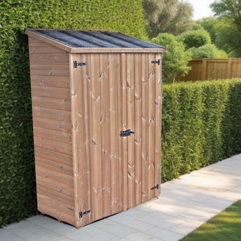 foto del prodotto habrita casetta foresta mod. theora 120x60 in legno massiccio trattato alta temperatura