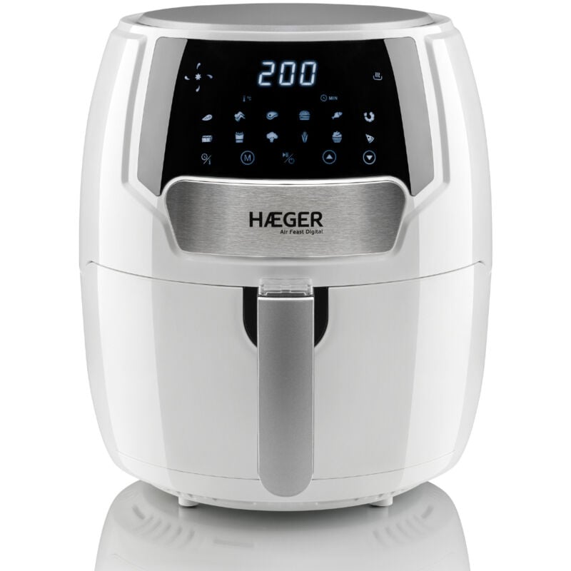 foto del prodotto haeger af d42.007a friggitrice singola 4,2 l 1500 w friggitrice ad aria calda white white