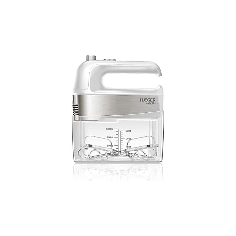 foto del prodotto haeger bl 3hw.015a frullatore frullatore a mano 300 w in acciaio inox, white