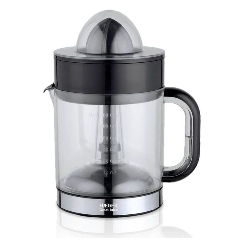 foto del prodotto haeger cj 040.004a spremiagrumi centrifuga 40 w nero