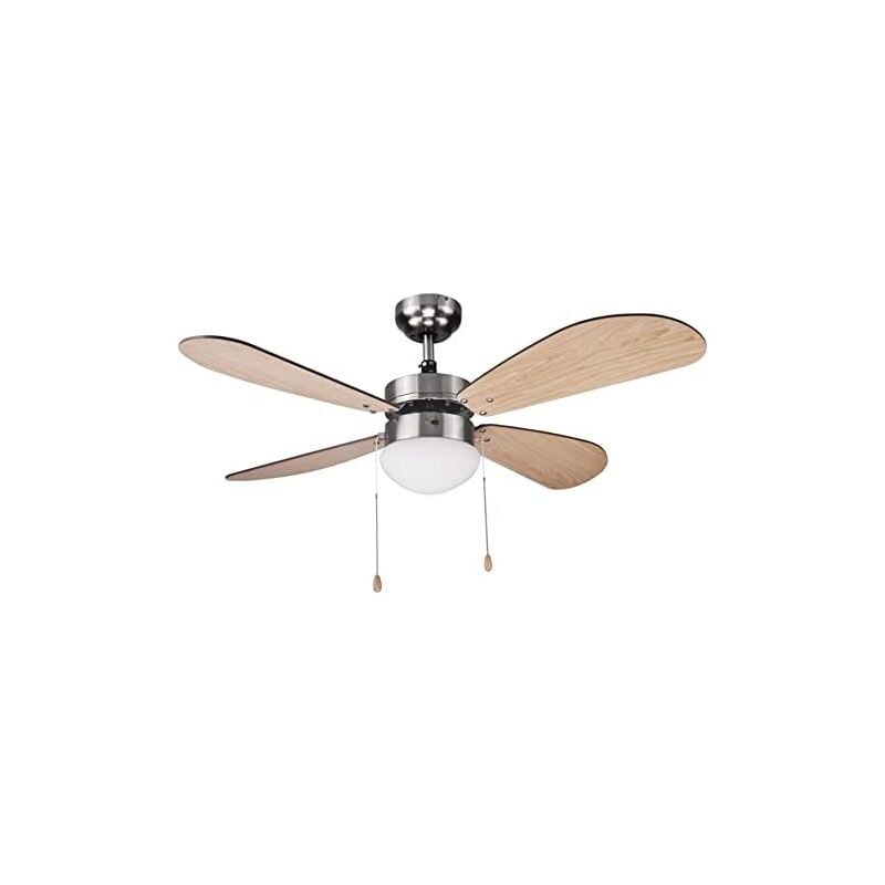 foto del prodotto haeger cozy fan acciaio inox, legno