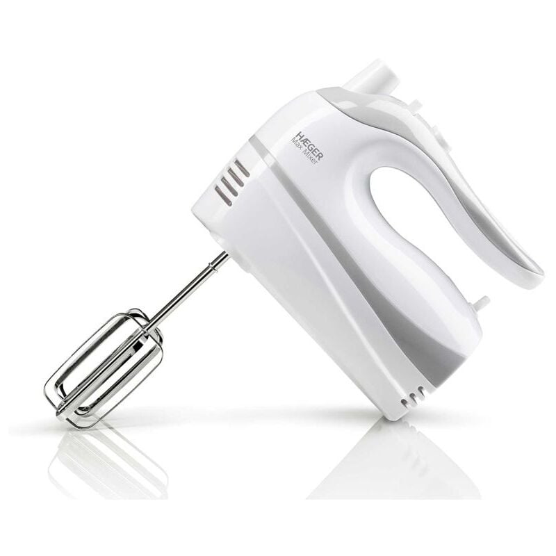 foto del prodotto haeger frullatore per pasticceria max mixer 500w 5 velocit turbo 2 sbattitori 2 lame mixer 2 sbattitori per pasta 2 barre mixer