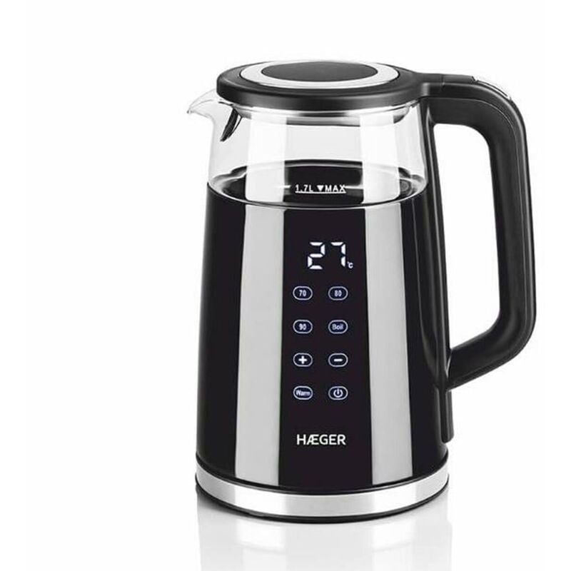 foto del prodotto haeger hag bollitore digiglass 1.7 l2200w