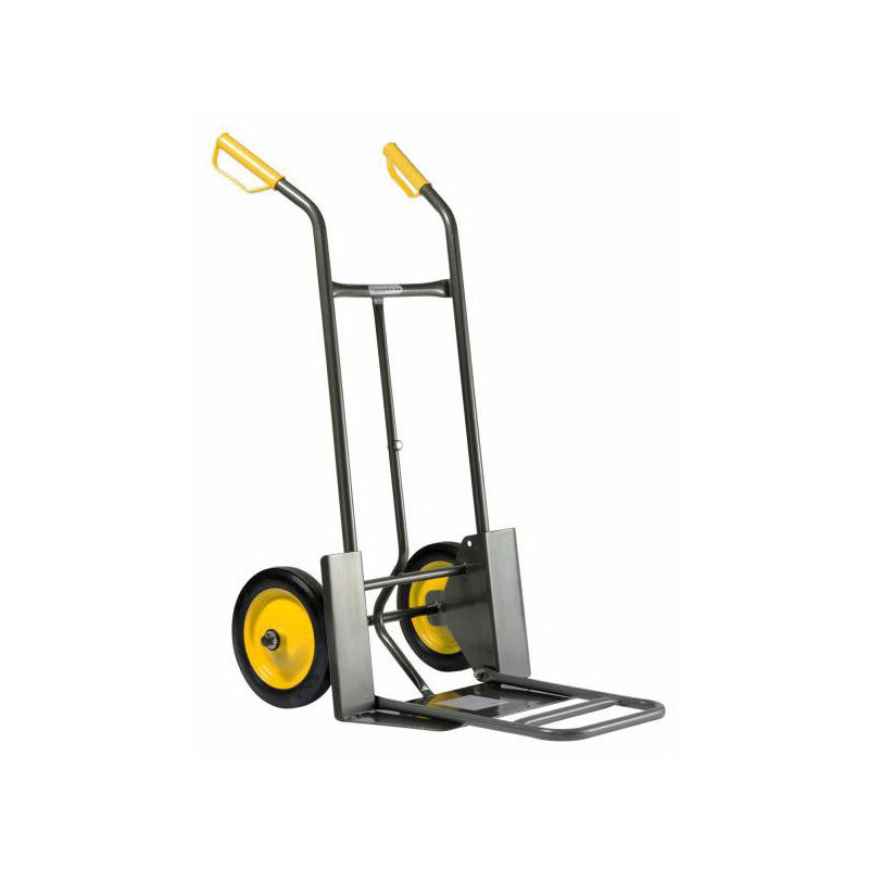 foto del prodotto haemmerlin carrello pieghevole e fisso per le forche, carico 200 kg ruote piene 924p