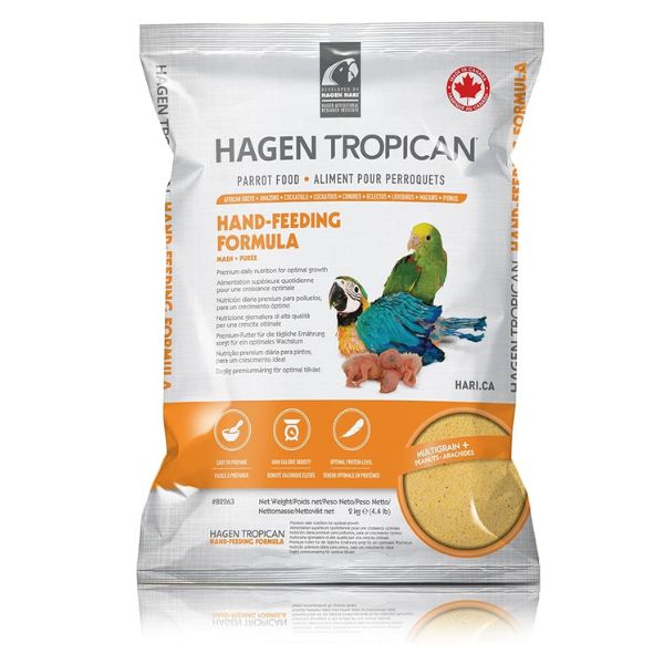 foto del prodotto hagen hari tropican hand feeding formula 400 g mangime per uccelli 1 ordine scegli lo sconto bzr5 bzr20 200 punti fedelt 