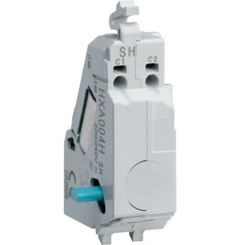 foto del prodotto hager bobina lancio corrente x160 x250 220 240vac cod. hxa004h 