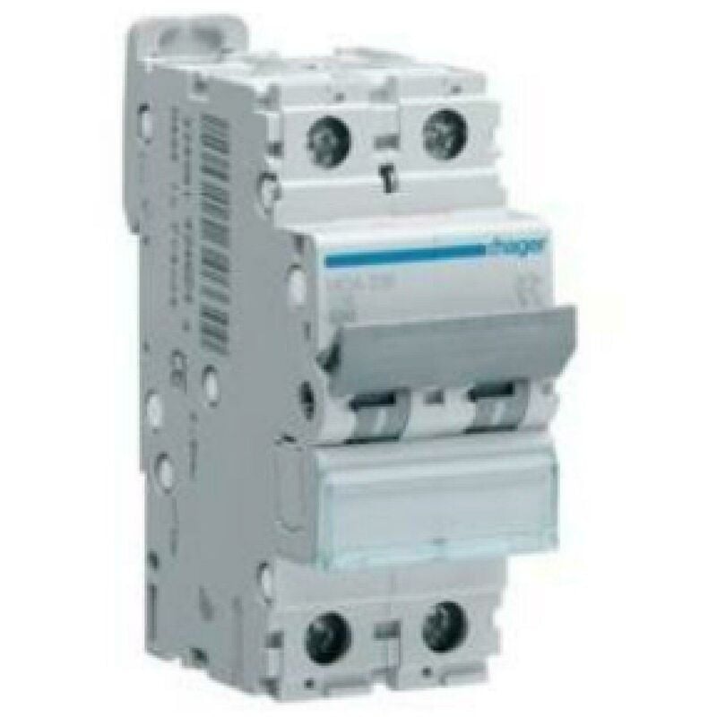 foto del prodotto hager interruttore automatico modulare 2p 40a 6 ka c 2m mca240