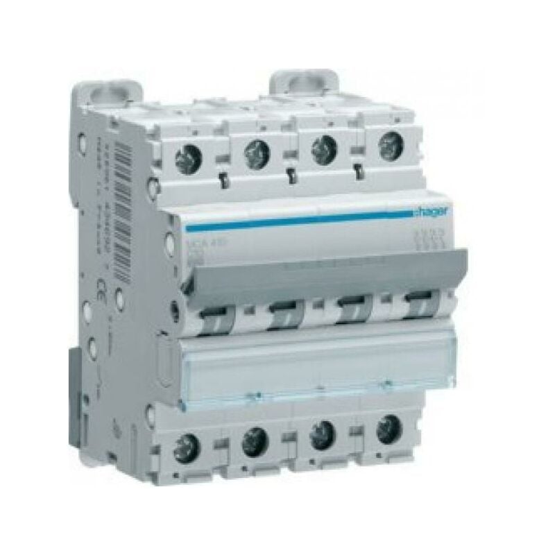 foto del prodotto hager interruttore automatico modulare di comando e protezione 1 polo neutro 25a 6 ka c 2 moduli mca525