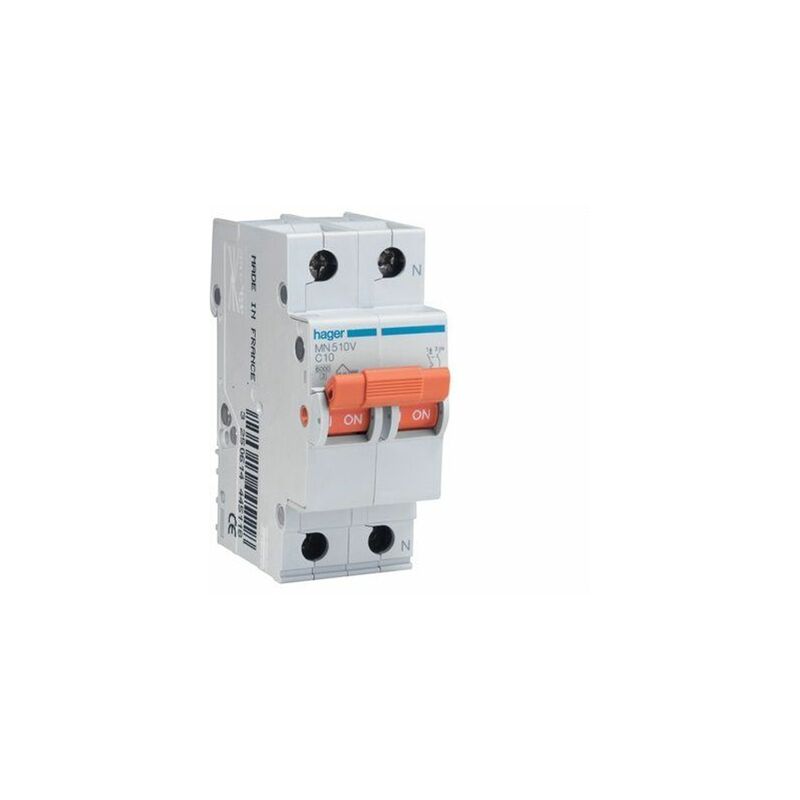 foto del prodotto hager mn510v interruttore mn 1p n 10a curva c