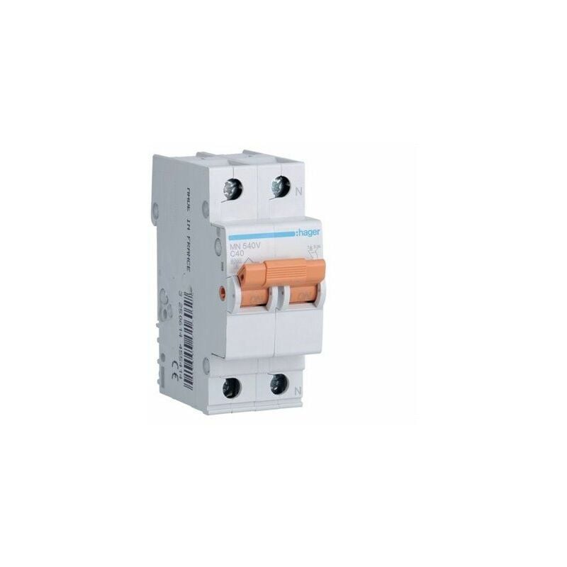 foto del prodotto hager mn540v interruttore mn 1p n 40a curva c