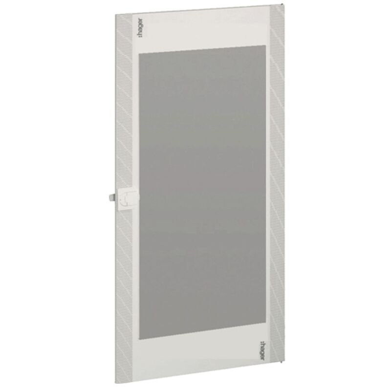 foto del prodotto hager porta in vetro trasparente 1000x500mm per quadri fu fd62ln fd62tn
