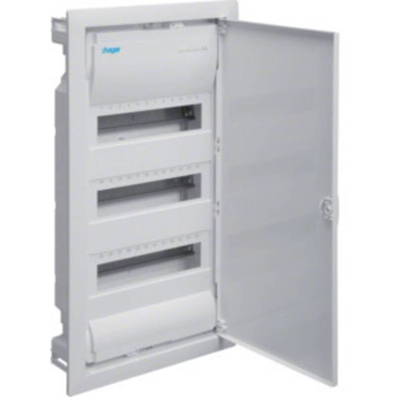 foto del prodotto hager vu36nc armadio di distribuzione da incasso numero divisori 36 numero di righe 3 contenuto 1 pz.