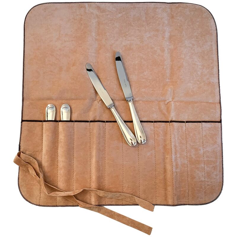 foto del prodotto hagerty silver guard cutlery roll custodia per posate d argento e placcate 43,5 x 45 cm i pratica custodia antiossidante posate d argento i