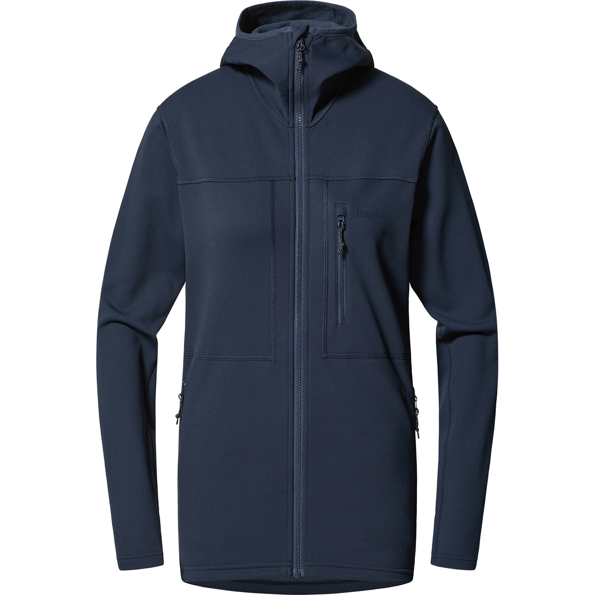 foto del prodotto hagl fs donna giacca rosson mid hoodie