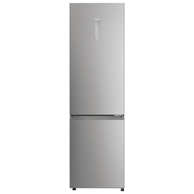 foto del prodotto haier 2d 60 serie 3 hdpw5620cnpk frigorifero combinato libera installazione 406 litri classe energetica c acciaio inox