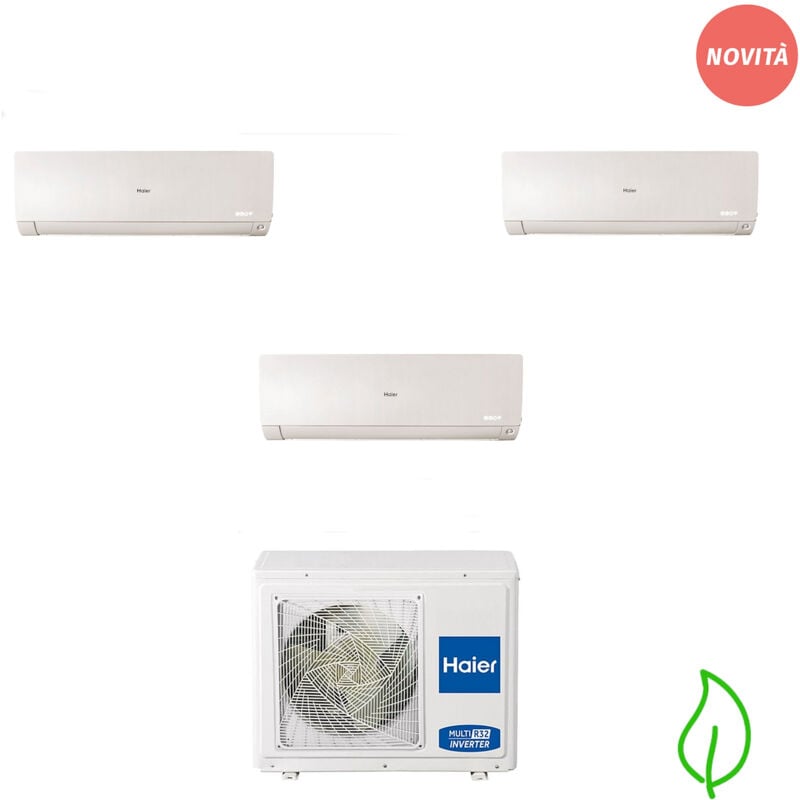 foto del prodotto haier condizionatore trialsplit flexis plus 7000 9000 12000 btu r32 bianco codice prod as20 25 35 s2sf1fa 3u55s2sr3f