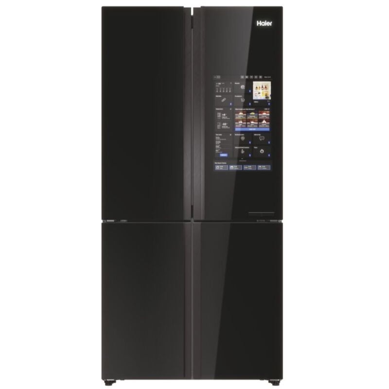 foto del prodotto haier cube 90 serie 9 hcw9919fsgb frigorifero side by side 586l nero wi fi