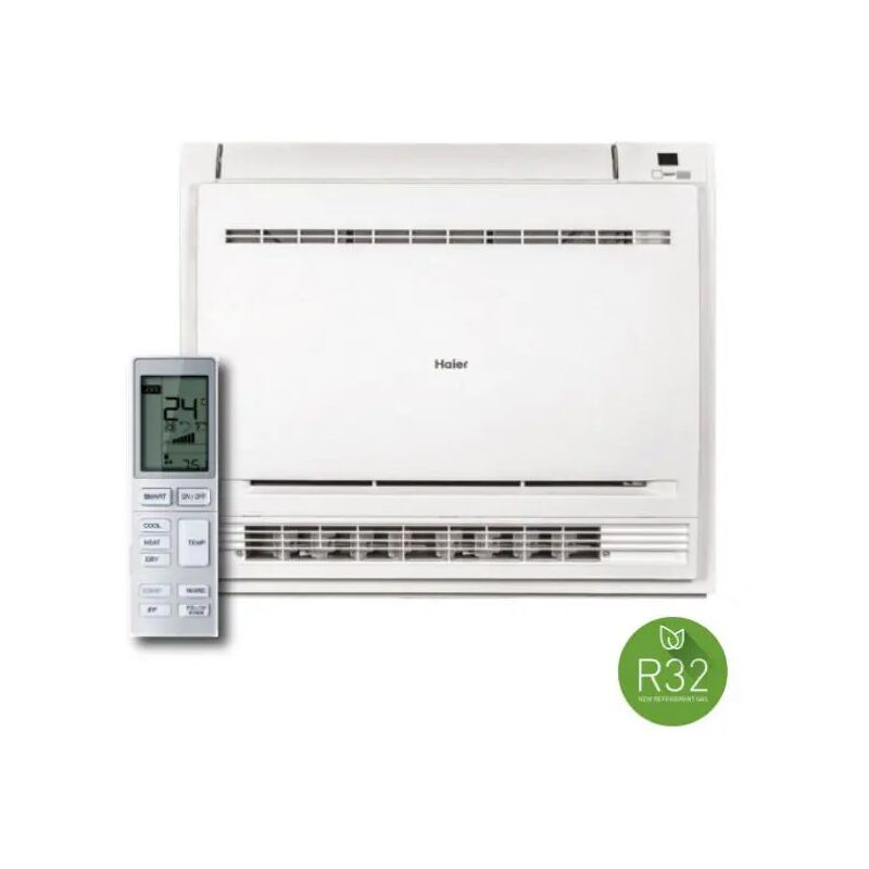 foto del prodotto haier unita interna climatizzatore mono multi inverter modello console r32 9000 btu a a 