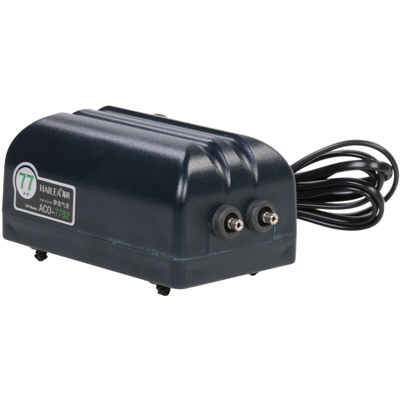 foto del prodotto hailea aco serie pompa ad aria 7702, grigio