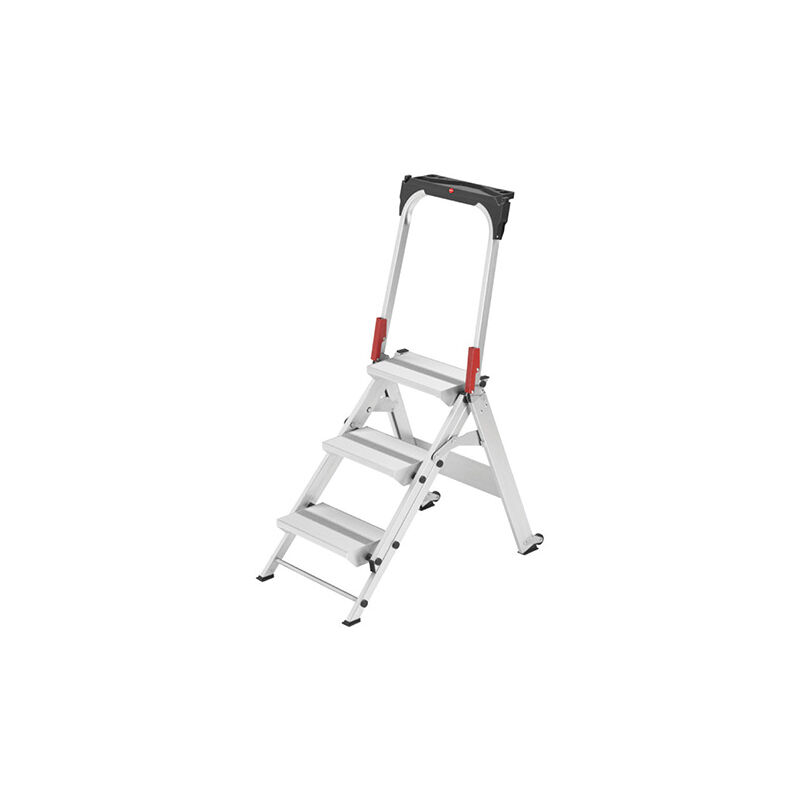 foto del prodotto hailo scaletta 2 gradini altezza massima di lavoro 2.44m 8882 001